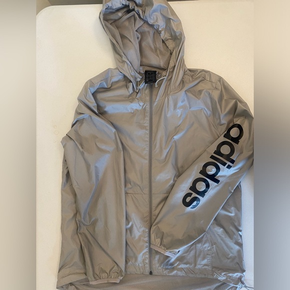 Gray Adidas Windbreaker - Picture 7 of 8
